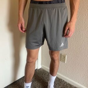 Adidas Men's Gray Shorts